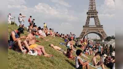 ક્લાઈમેટ ચેન્જઃ યુરોપમાં હીટવેવ, પેરિસમાં 42.6 ડીગ્રી તાપમાન