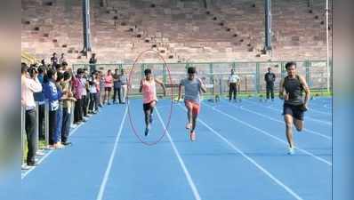 11 સેકન્ડમાં 100 મીટર દોડનારો ભારતનો ઉસેન બોલ્ટ ટ્રાયલમાં સૌથી પાછળ રહ્યો