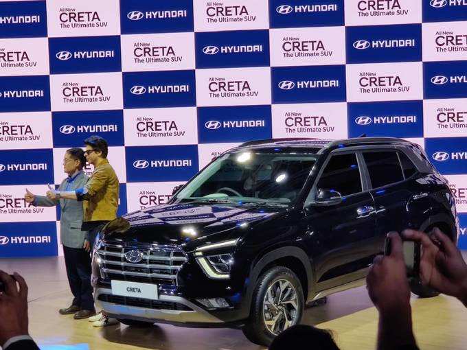 Bollywood Baadshah Shahrukh Khan Unveiled BS6 Hyundai Creta