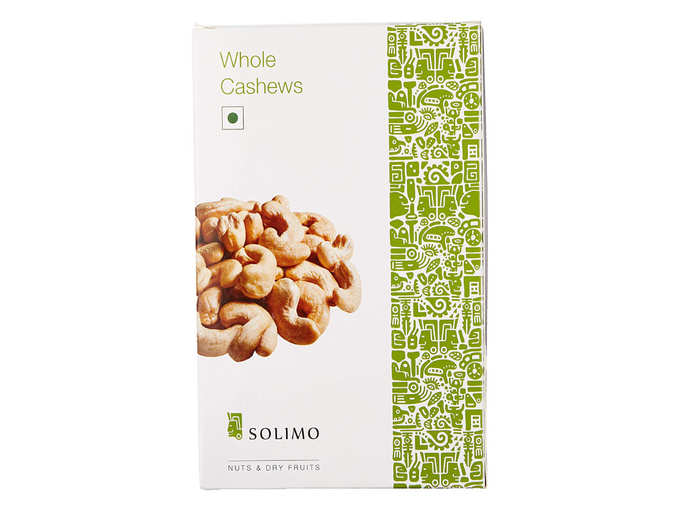 Amazon Brand - Solimo Premium Cashews, 500g