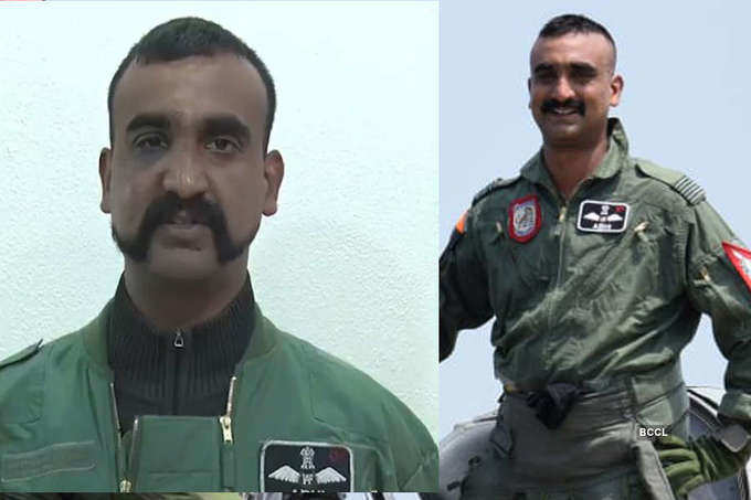 National hero Abhinandan returns to cockpit with new look, trims signature moustache
