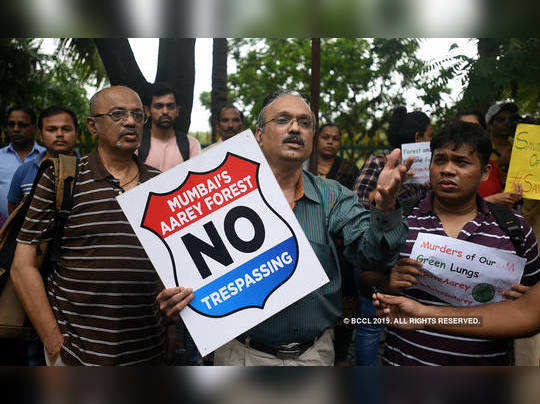 Protest held to save Mumbais Aarey forest 