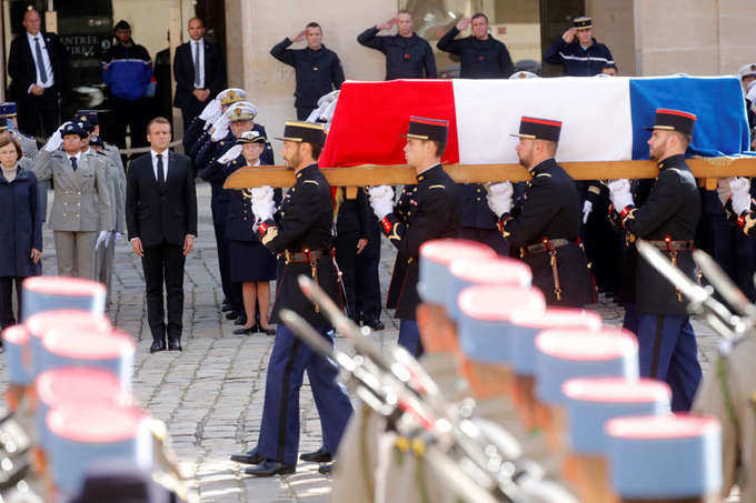 France bids adieu to former president Jacques Chirac