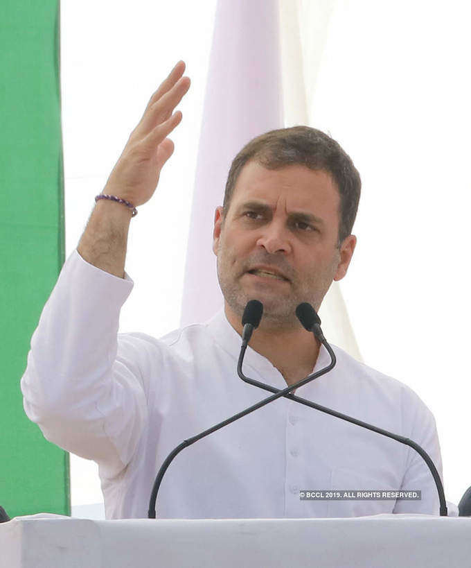 Rahul Gandhi holds election rallies in Maharashtra