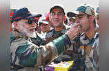 In pics: PM Modi celebrates Diwali with soldiers in Rajouri
