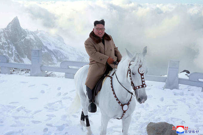 Viral pictures of North Korean leader Kim Jong Un