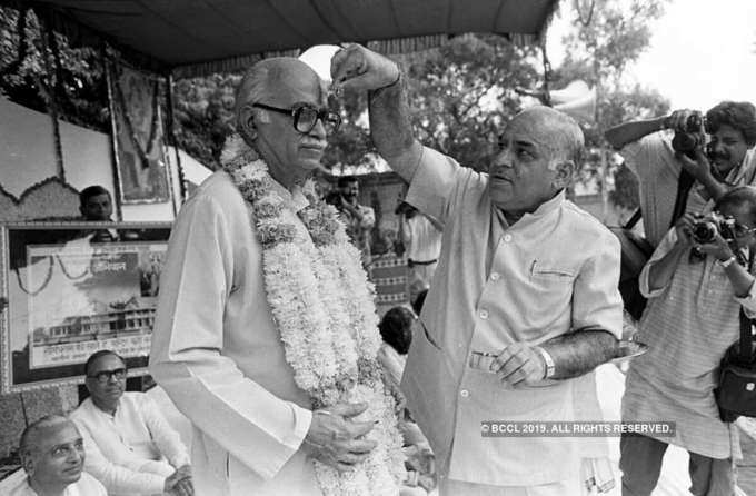 Ayodhya dispute: L K Advani’s Rath Yatra in 1990