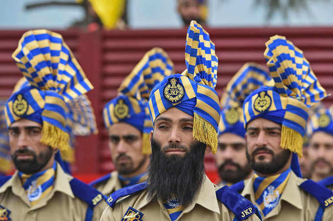 Photos from passing out parade of J&K constables