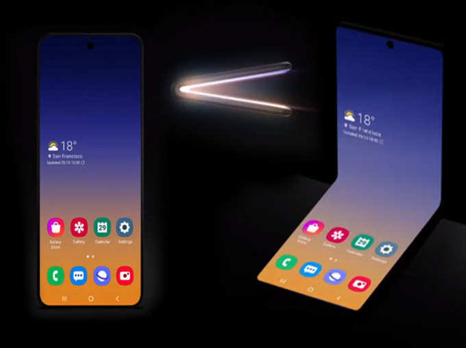 Samsung Galazy Z Flip (Concept Image)