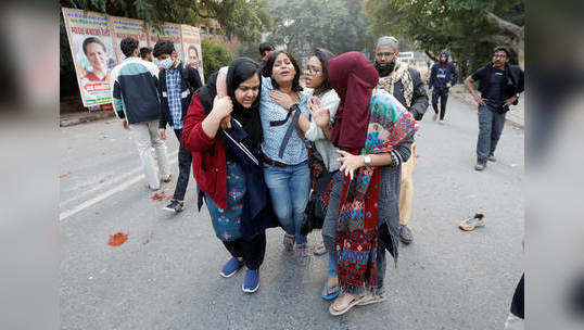 In pics: Jamia University turns into war zone amid protest against CAA 