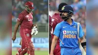 IndvsWI : વિચિત્ર વર્લ્ડ રેકોર્ડ, બંને ટીમોના કેપ્ટન્સ પહેલા જ બોલે આઉટ 