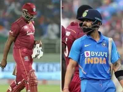 IndvsWI : વિચિત્ર વર્લ્ડ રેકોર્ડ, બંને ટીમોના કેપ્ટન્સ પહેલા જ બોલે આઉટ