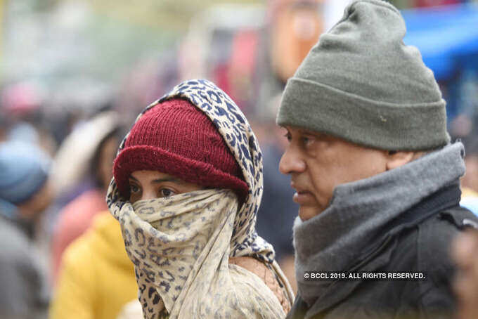 Pictures of intense cold wave gripping the nation will surely make you shiver!