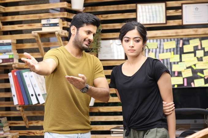 బీష్మ క్యూట్ పెయిర్ పోస్టర్స్