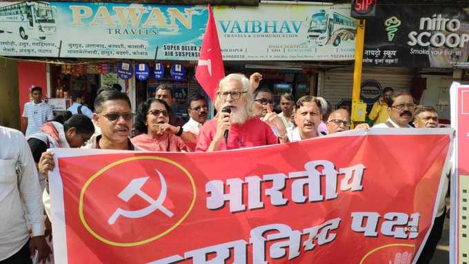 In pics: Nationwide trade unions observe Bharat Bandh