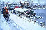 In pics: Kashmir receives fresh snowfall
