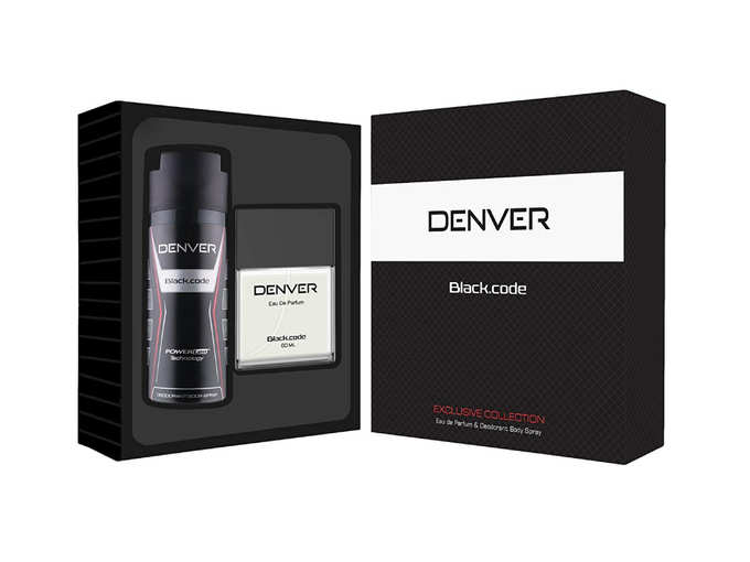Denver Gift Pack Black Code Deo And Perfume