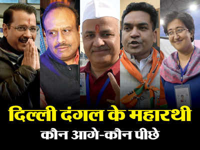 दिल्ली चुनाव 2020: हॉट सीट्स पर कौन जीता, कौन हारा