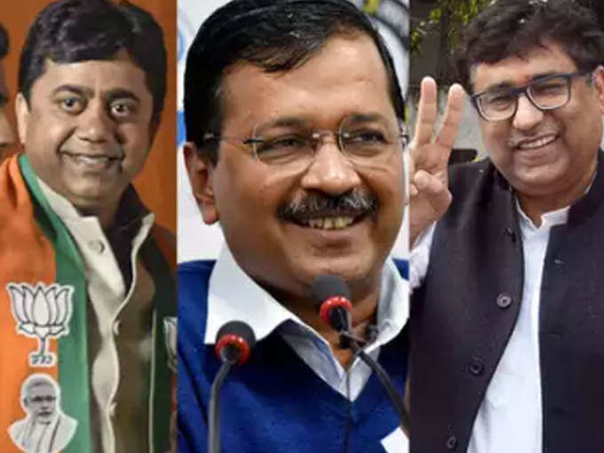 नई दिल्ली सीट (अरविंद केजरीवाल vs सुनील यादव (बीजेपी) vs रोमेश सभरवाल (कांग्रेस))