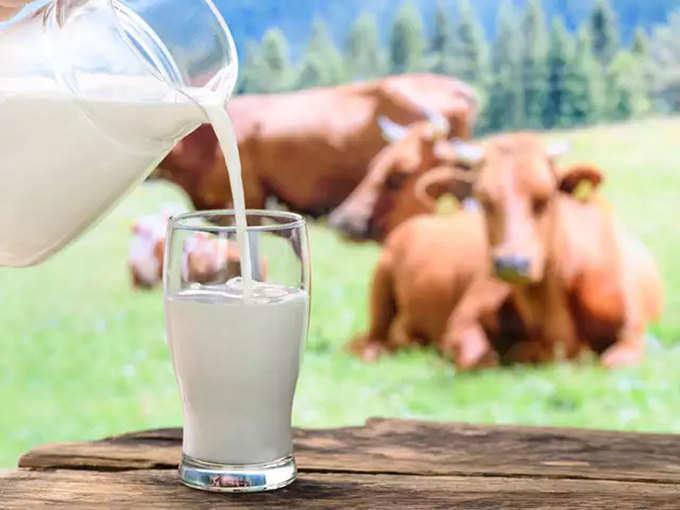 ​गाय का दूध