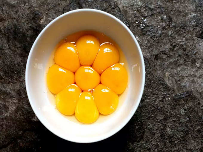 ​अंडे का पीला वाला हिस्सा (एग योक)