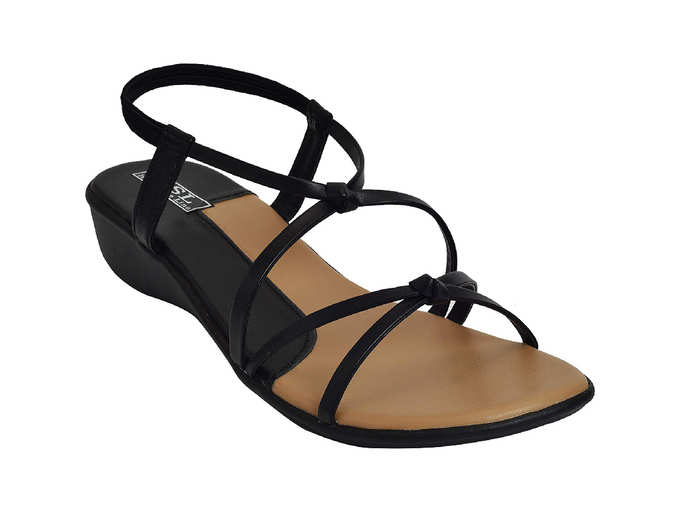 Black Colored Wedges for Women&#39;s