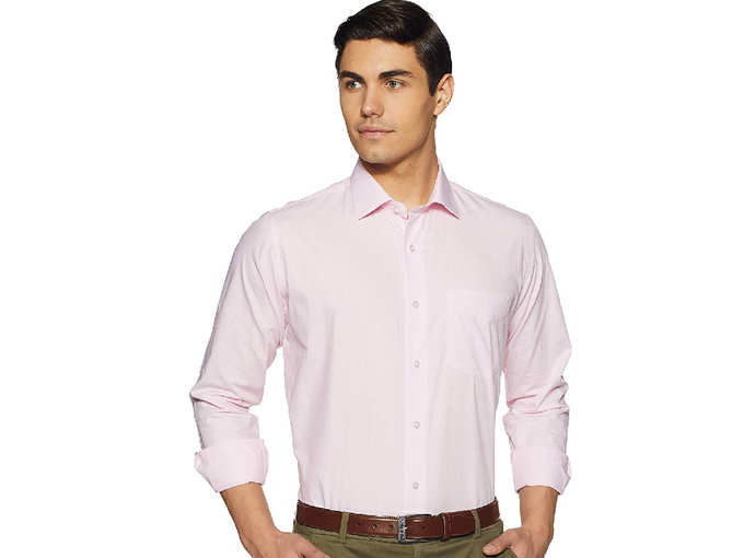 Half Sleeves Formal Regular Fit Cotton Check Shirt for Men