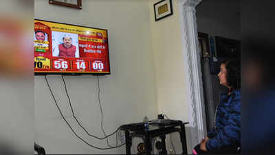 दिल्ली चुनाव परिणाम: पूरे दिन टीवी के सामने डटी रहीं केजरीवाल की बहन