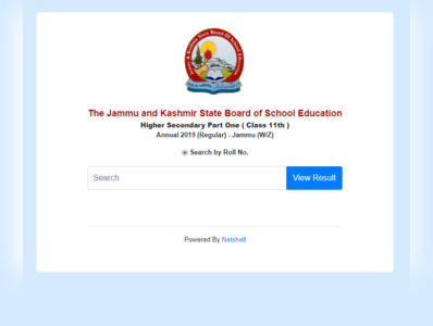JKbose 11th Class Result 2019 Declared: कश्मीर डिविजन 11वीं का रिजल्ट घोषित, यहां देखें