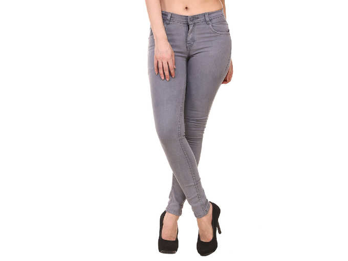 Womens Denim Slim Fit Jeans