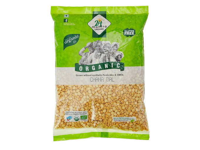 24 Mantra Organic Chana Dal, 1kg