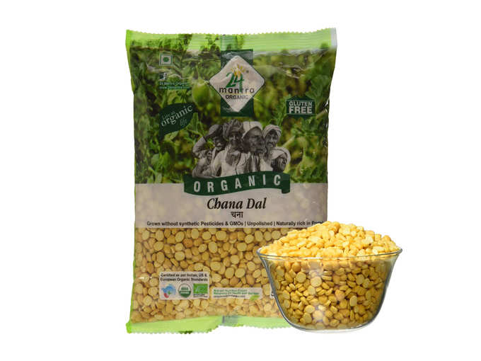 24 Mantra Organic Chana Dal, 500g