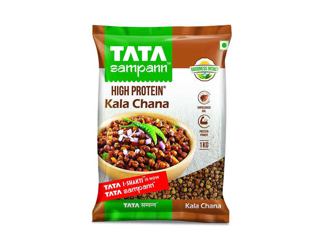 Tata Sampann Unpolished Kala Chana, 1kg