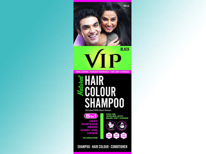 Vip Hair Color Shampoo, 400ml