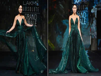 लैक्मे फैशन वीक के ग्रैंड फिनाले में करीना कपूर के हुस्न का जलवा