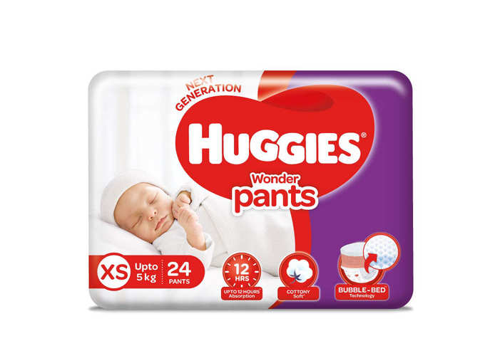 Huggies Wonder Pants Diapers, Extra Small (24 Count)