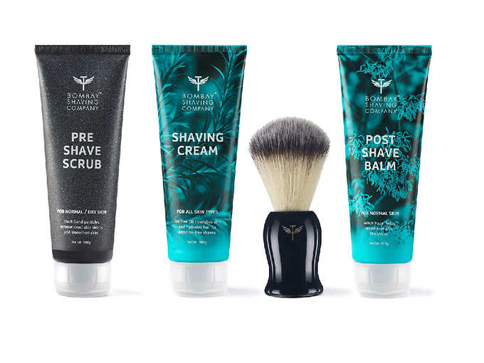 Company Shaving Essentials Value Kit - Shaving Cream, Scrub