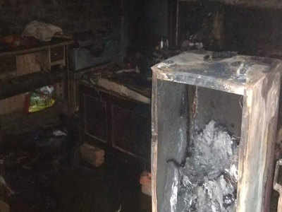 बहराइचः फ्रिज का कंप्रेशर फटा, एक साल की मासूम की जलकर मौत