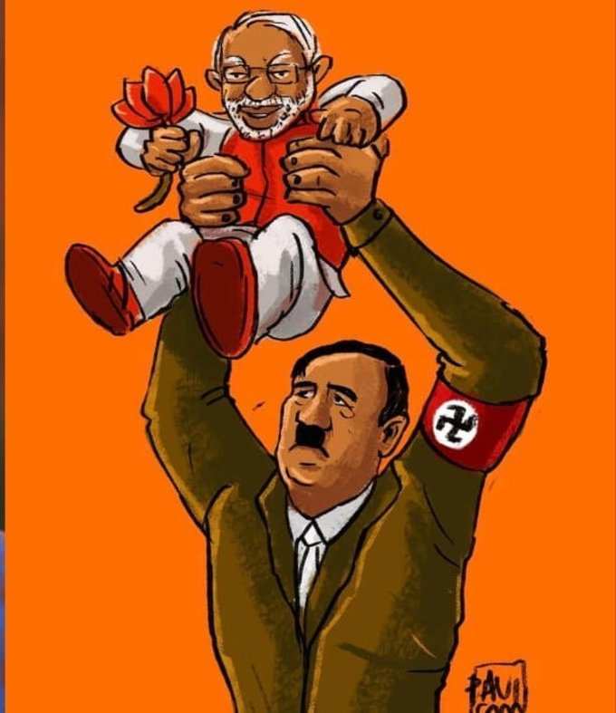 modi hitler