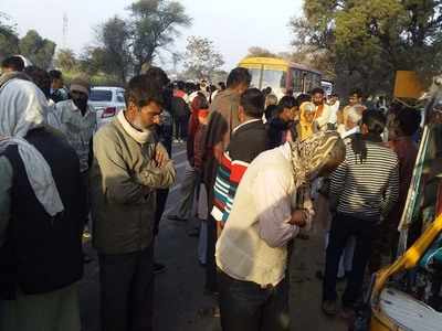 रोडवेज बस और ऑटो की टक्कर में छात्राओं समेत 7 घायल, 1 की मौत