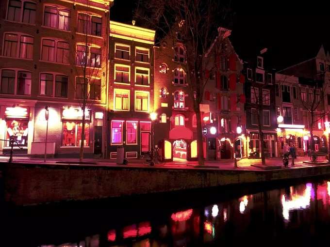 red light district