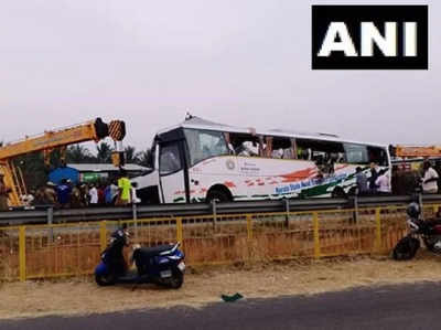 तमिलनाडु में दर्दनाक सड़क हादसा, बस-लॉरी की टक्कर में 20 लोगों की मौत