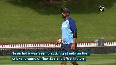 न्यूझीलंडविरुद्धच्या पहिल्या कसोटीसाठी भारतीय संघाची जोरदार तयारी