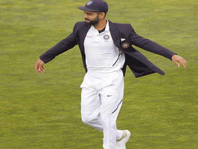 भारत vs न्यूजीलैंड टेस्ट: विराट कोहली का डांस पोज, अय्यर बोले- घुंघरू टूट गए