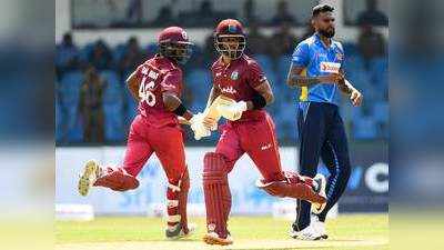 श्रीलंका बनाम वेस्ट इंडीज, पहला वनडे इंटरनैशनल लाइव स्कोर