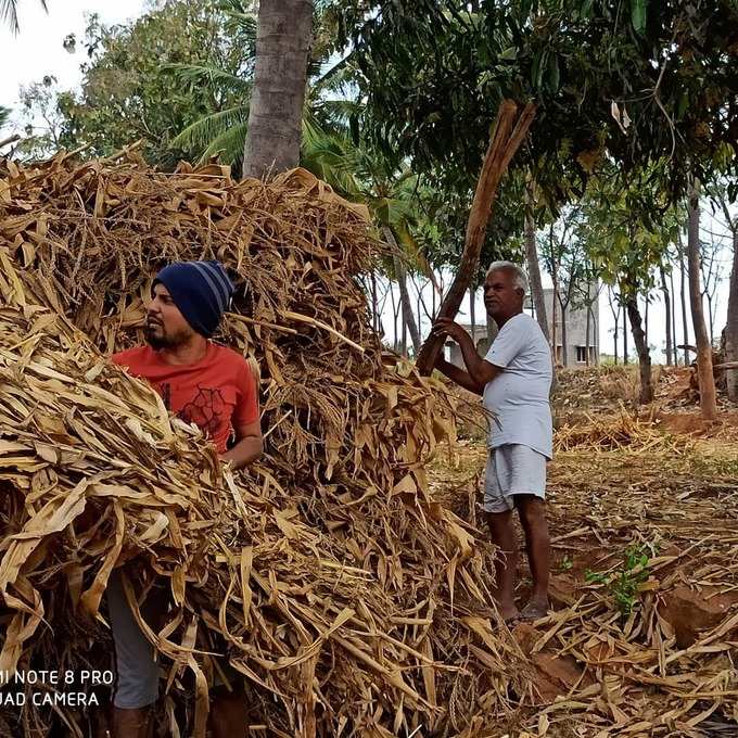 ನನ್ನ ಊರ ಬಳಿ ಖರೀದಿಸಿದ ಭೂಮಿಯಲ್ಲಿ ಪ್ರೀತಿಯಿಂದ ಭೂಮಿತಾಯಿ ಸೇವೆ ಮಾಡಿದೀನಿ..