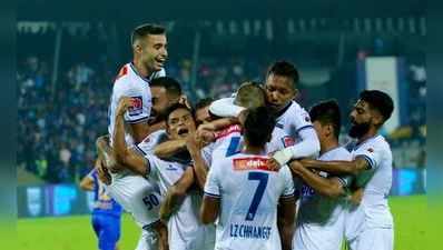 ISL 2019-20: പിന്നില്‍ നിന്ന് പൊരുതിക്കയറി ചെന്നൈയിന്‍!! ഐഎസ്എല്‍ പ്ലേ ഓഫ് നേടിയവരും പുറത്തായവരും