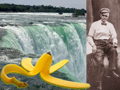 Niagara falls -ல் கீழே விழுந்து உயிர் பிழைத்தவர், பழ தோல் வழுக்கி உயிரை விட்ட துயரம்