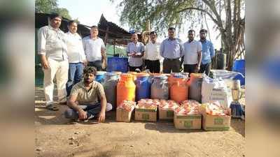 ಕಲಬೆರಕೆ ಹಾಲು ಘಟಕದ ಮೇಲೆ ದಾಳಿ, ಓರ್ವನ ಬಂಧನ