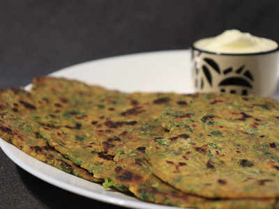  ಮೆಂತೆ ಸೊಪ್ಪಿನ ಪರೋಟ ರೆಸಿಪಿ